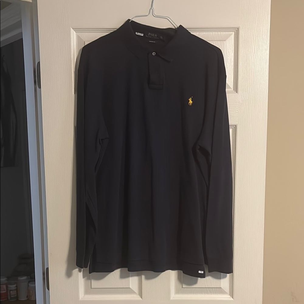 Polo by Ralph Lauren Black Long Sleeve Shirt